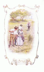Meiner Tochter Sophia helfen, aus The Vicar of Wakefield veröffentlicht von J M Dent & Son Ltd, 1920er Jahre